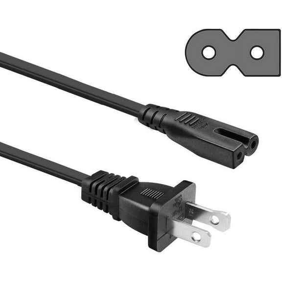 Guy-Tech AC IN Power Cord Outlet Socket Cable Plug Lead For Panasonic PS ETC 195, PS1 PS2