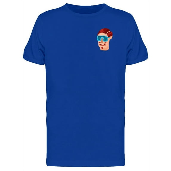Guy With Sunglasses Doodle Tee Men's -Image by Shutterstock