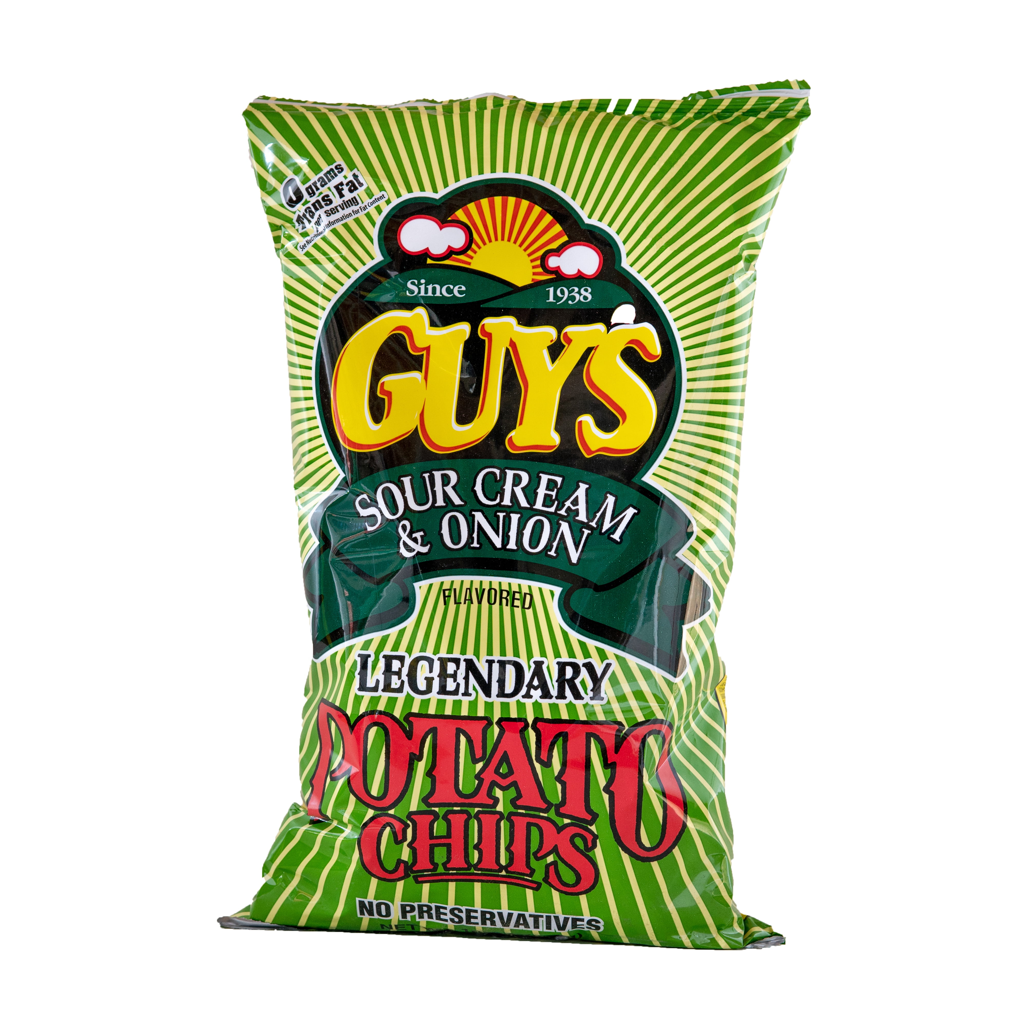 Guy s Snacks Guy's Sour Cream & Onion Potato Chips