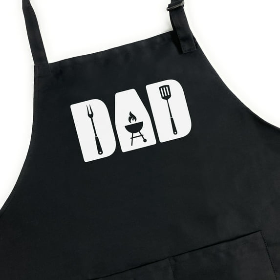 GuyAprons Dad Grilling Apron, Funny Apron for Men, BBQ Grill Apron, Funny Apron for Dad