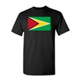 thumbnail image 1 of Guyana Country Flag Adult DT T-Shirt Tee, 1 of 2
