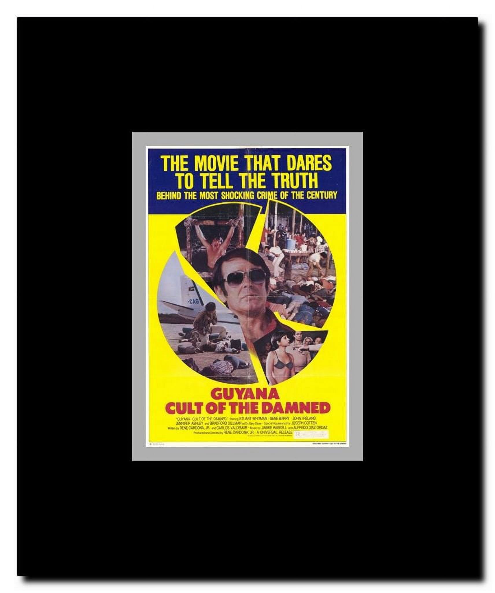 Guyana Cult of the Damned Framed Movie Poster