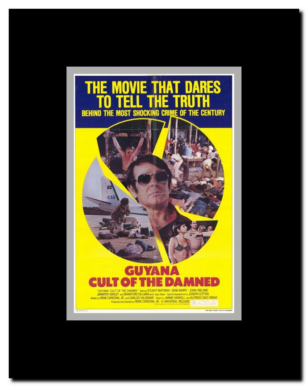 Guyana: Cult of the Damned Framed Movie Poster