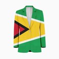 thumbnail image 1 of Guyana Flag Customized Men's Suits full man Shawl Collar Gentleman Suits for Wedding Business, 1 of 5