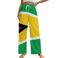 thumbnail image 1 of Guyana Flag Women's Pajamas Pajama Pants Women's Sleepwear Lounge Sleep Bottoms Stretch with Pockets, 1 of 7