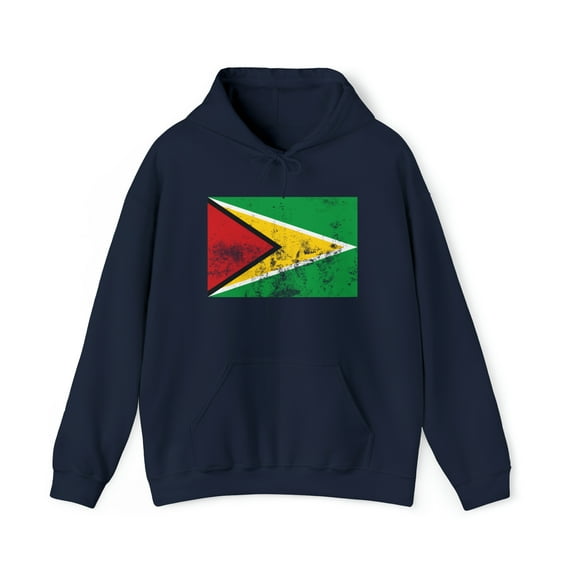 Guyana Guyanese Pride Flag Hoodie, Gifts, Hooded Sweatshirt