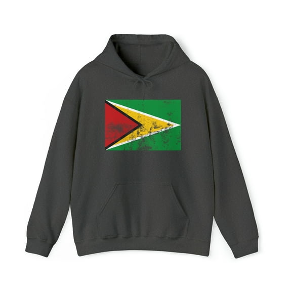 Guyana Guyanese Pride Flag Hoodie, Gifts, Hooded Sweatshirt