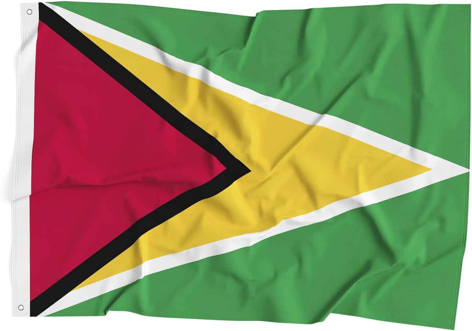 Fly Breeze 3x5 Foot Guyana Flag with Brass Grommets