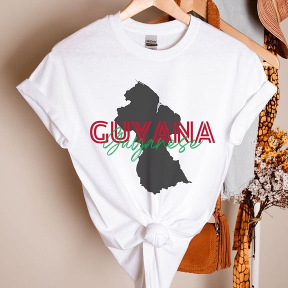 Guyana T-Shirt, Guyanese Shirt, West Indies apparel, West Indian Sweatshirt, Caribbean Tee, Honeymoon Gift, Cruise Souvenir, Island Girl