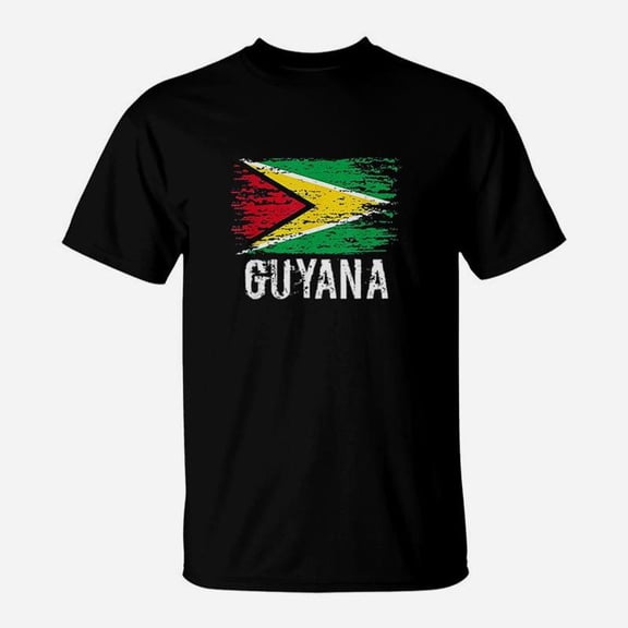 Guyanese Flag Pride Guyanese Root Gift Guyana TShirt