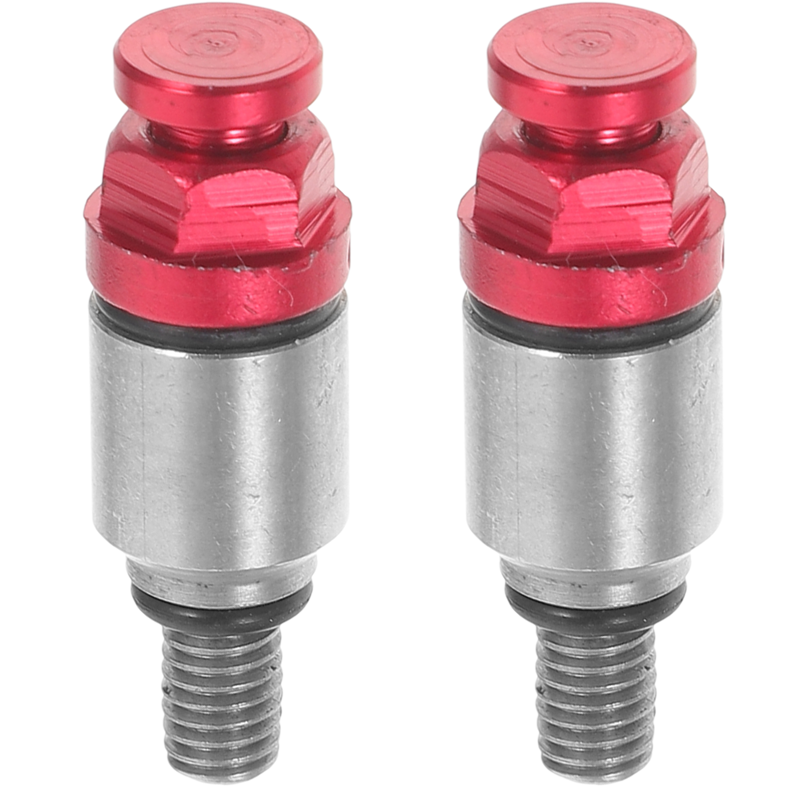 Guyelim Air Bleeder Valve 2pcs Fork Air Bleeder Valve M5x0.8 Motorcycle 