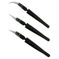 thumbnail image 2 of NEW 1PC Ceramic Straight Tip Electronic Soldering Tweezers, Anti-Static Reverse Acid Resistant Precision Chuck Ceramic Tweezers 2 of 12