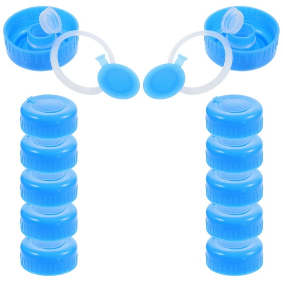 Guyelim Water Jug Cap 12pcs Reusable Water Jug Caps Water Jug Replacement Lids Anti-spill Water Jug Caps