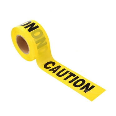 Guyelim caution tape roll 100M Barricade Caution Tape Warning Tape for Law Enforcement Construction Safety