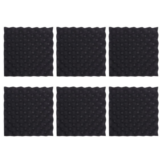 Guyelim egg crate foam 6pcs Egg Crate Foam Packing Foam Sheet Thick Foam Board Sound Proof Padding