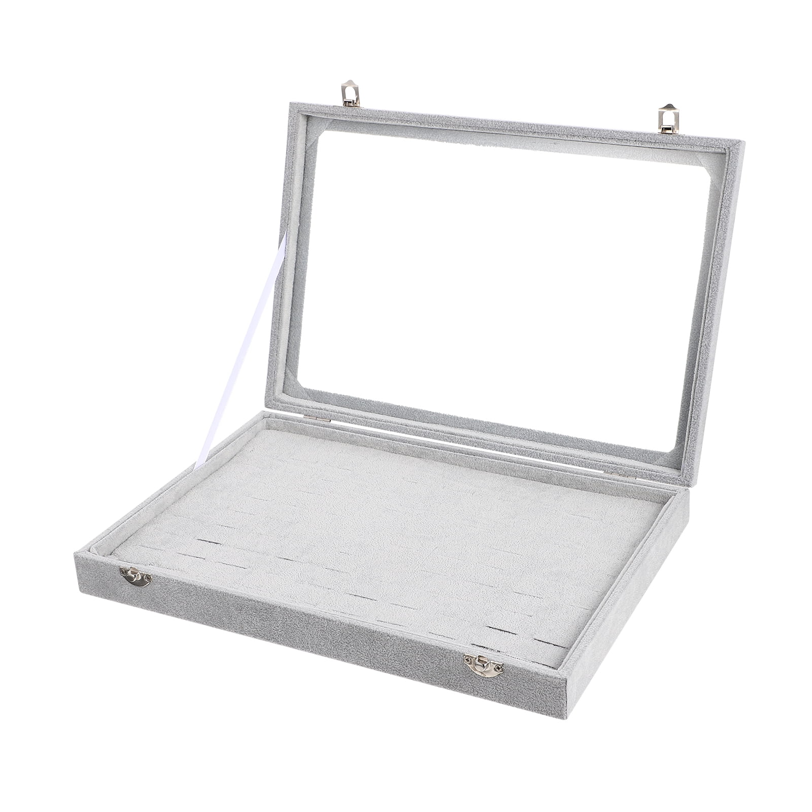 Guyelim ring display case Ring Display Organizer Box with Transparent ...