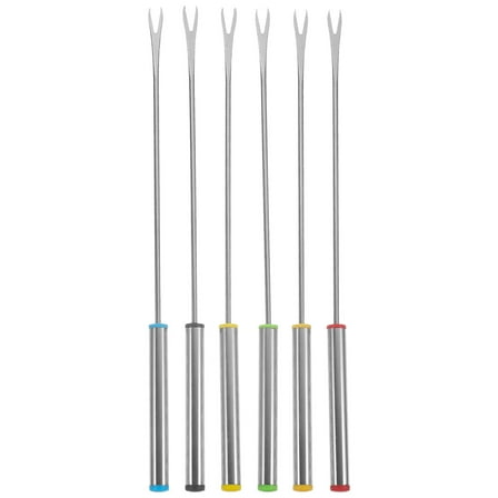 LABSERRON Meat Fork Stainless Steel 6Pcs 9.5In