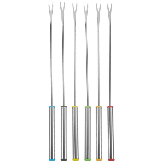 LABSERRON Meat Fork Stainless Steel 6Pcs 9.5In