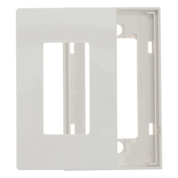 Guyelim screwless wall plate Screwless Wall Plate 1 Gang Electrical Outlet Cover Plate Cover