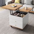 Guyii LiftTop Multifunctional Coffee Table with Hidden Storage