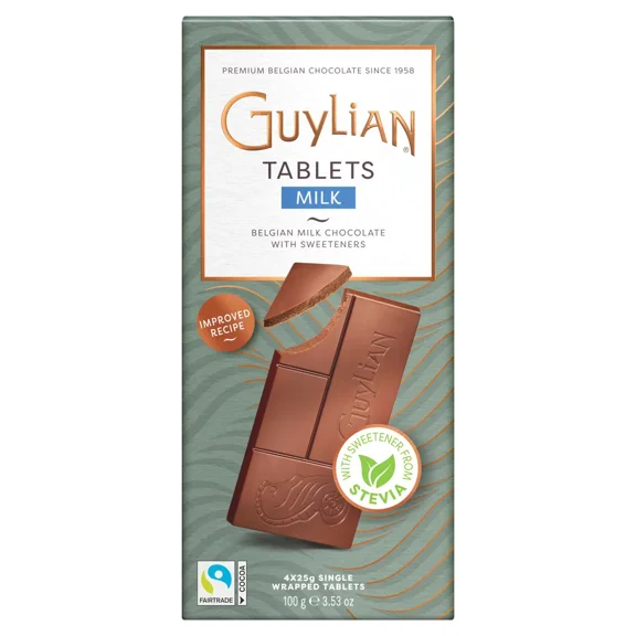 Guylian No Added Sugar Milk Bar 100g