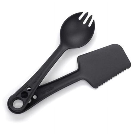 Guyot Designs Mealgear Microbites Slate Camping Flatware Set - Compact and Convenient Dining Solution for Outdoor Adventures