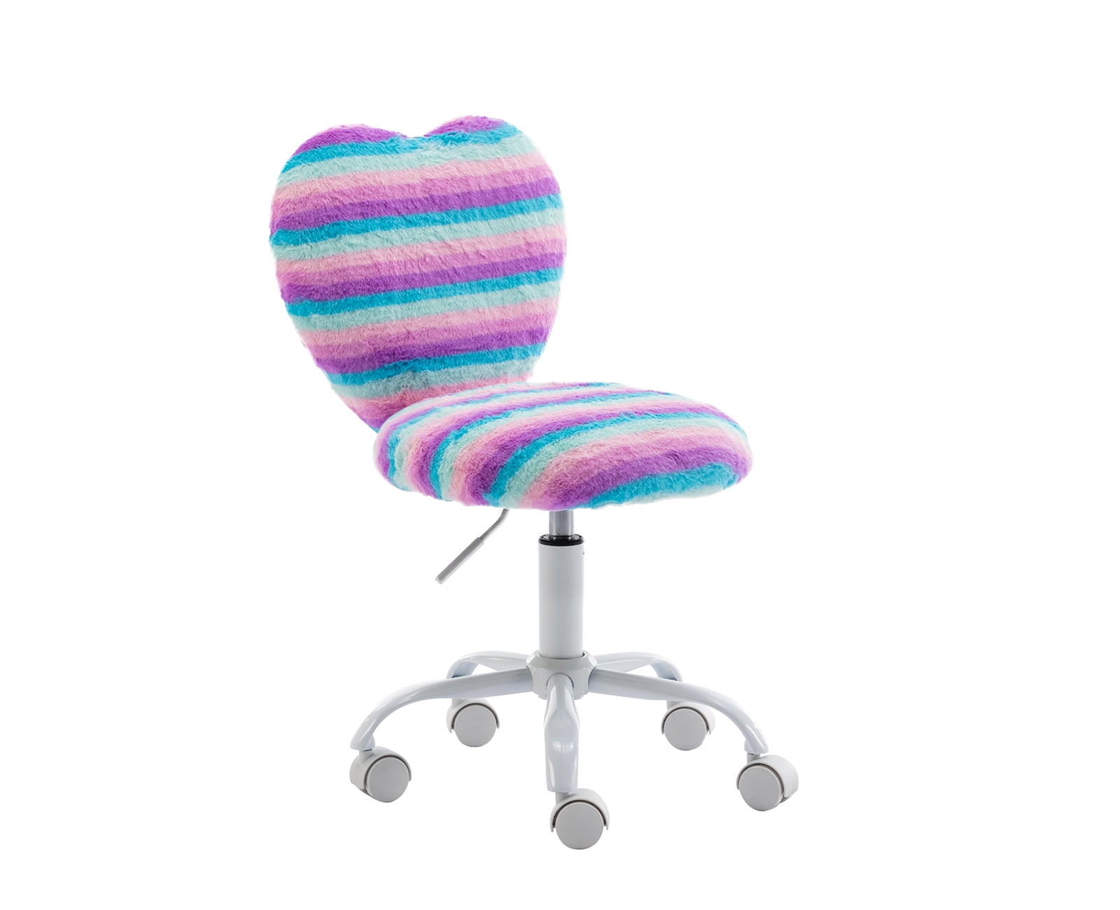 Fuzzy rolling chair new arrivals
