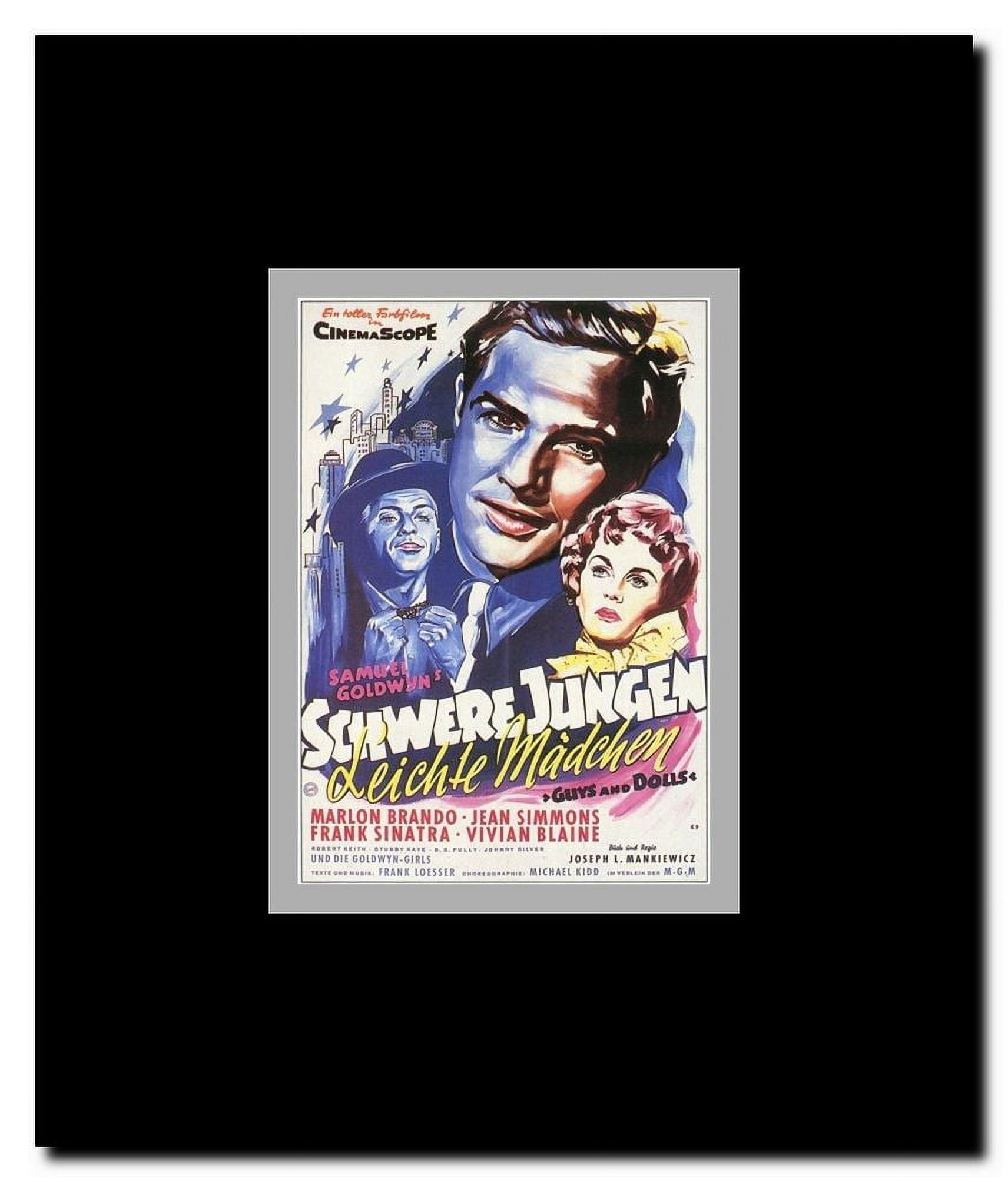 Guys and Dolls Framed Movie Poster