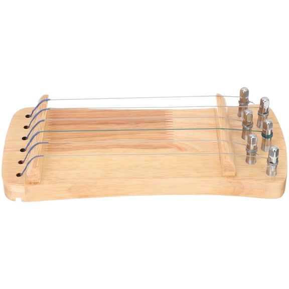 Raindrops Wooden Guzheng Finger Practice Tool for Musicians, 1 Pack, 8.3 x 3.8 Inches, and Portable