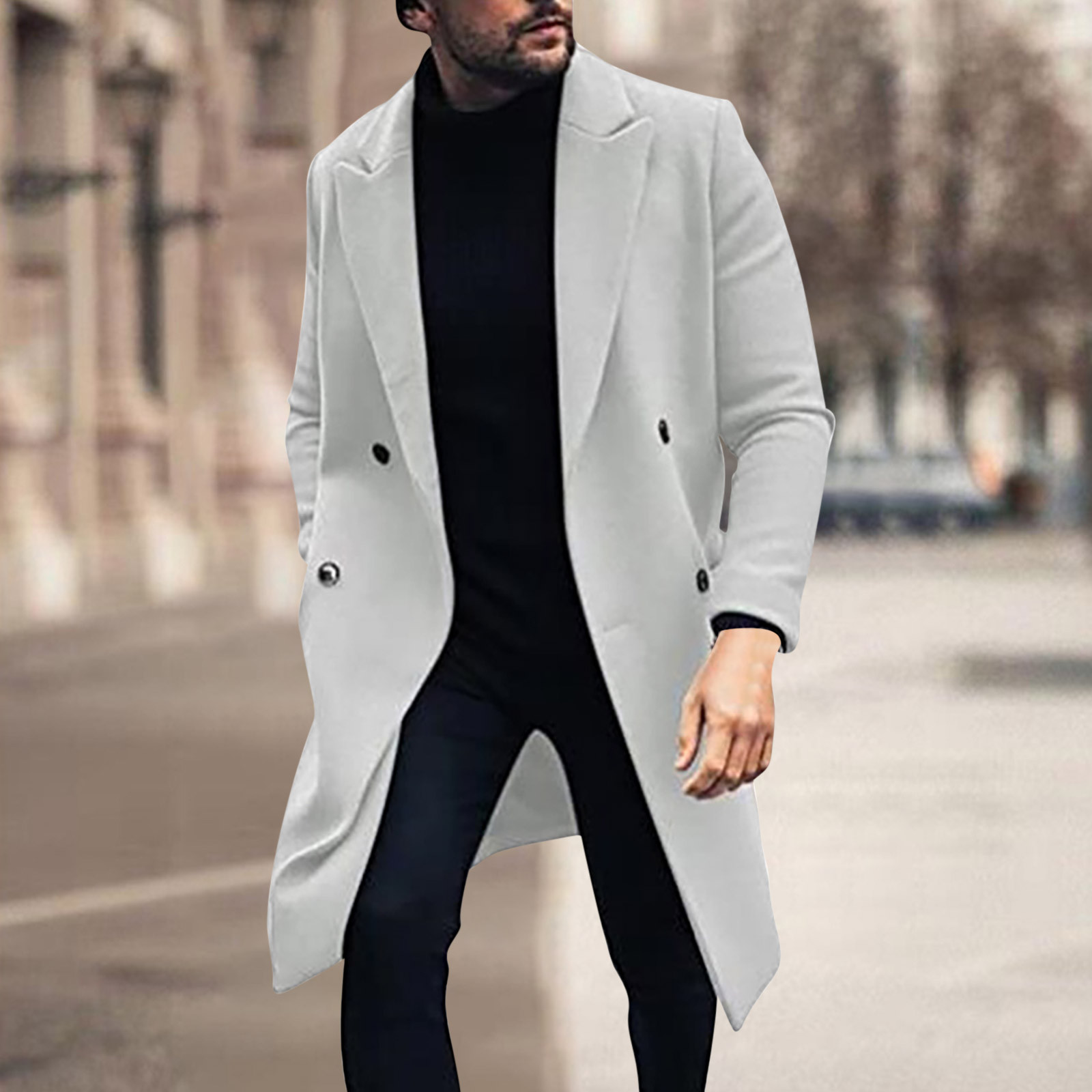 White pea coats online