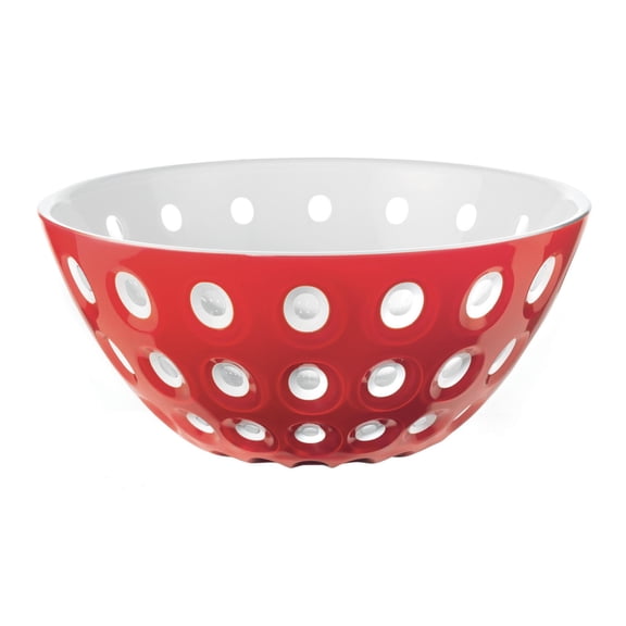 Guzzini Le Murrine Bowls Serveware Fruits Salad 9.8"D Red/White