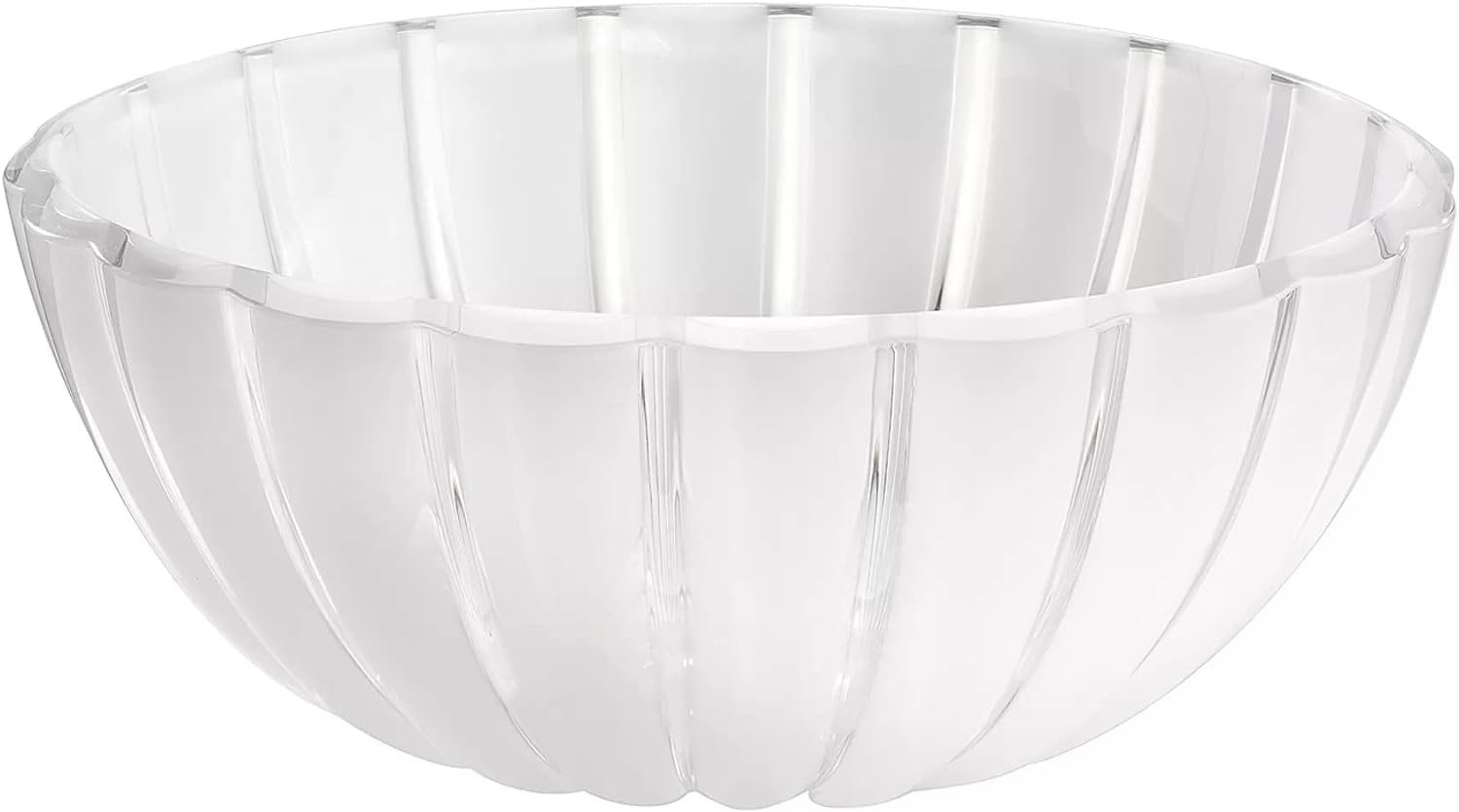 Guzzini Dolcevita Bowl Medium 7.9 inches 20 cm Bio-Based Plastic Mother-of-Pearl White