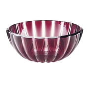 Guzzini Dolcevita Bowl Purple Medium 7.9 inches 20 cm Bio-Based Plastic Durable Elegant Amethyst Serveware Indoor & Outdoor Entertainment