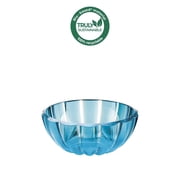 Guzzini Dolcevita Small Bowls Set-6 Turquoise Bio-Based Plastic Outdoor Indoor Entertainment for Desserts and Snacks