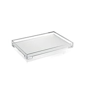 Guzzini ESSENCE Tray Transparent 12.5x9 Inches