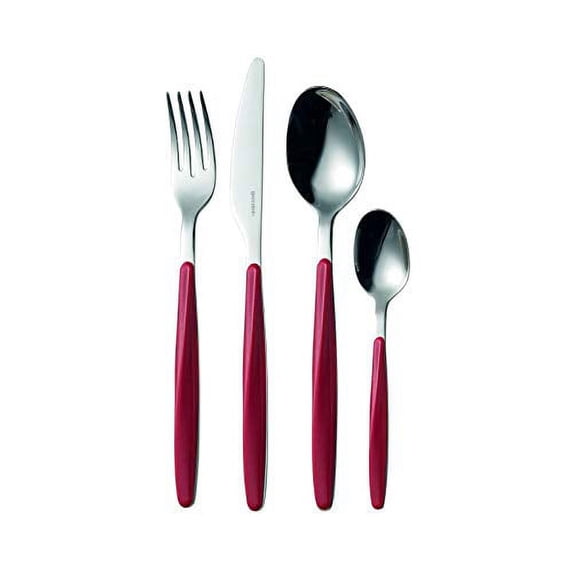 Guzzini My Fusion Cutlery Set Red (service for 6)