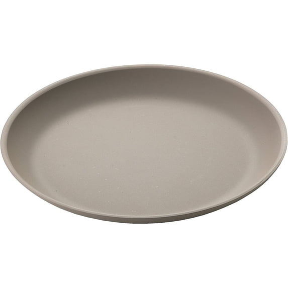 Guzzini My Fusion Melamine Fruit Plate, 8-Inches, Taupe