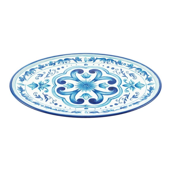 Guzzini Table Décor Oval Serving Dish - Blues, Blue