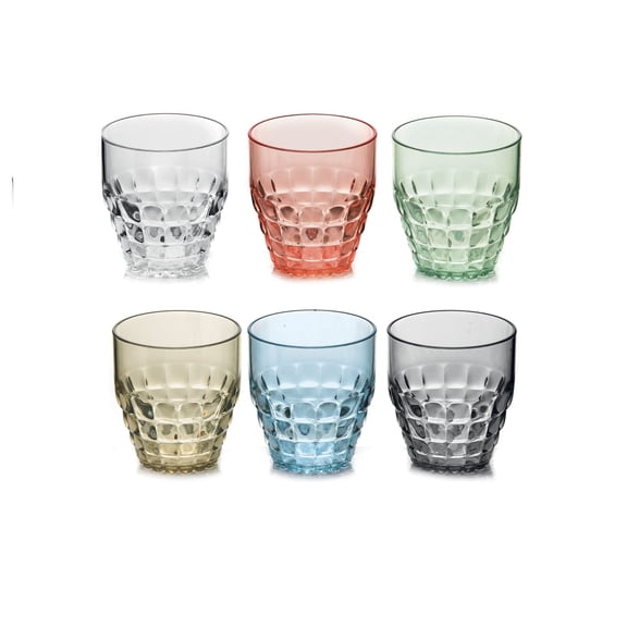 Guzzini Tiffany Low Tumblers - Set of 6, Assorted