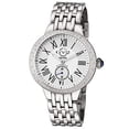 thumbnail image 1 of Gv2 By Gevril Astor Womens Diamond Swiss Quartz Stainless Steel Bracelet Watch, Model 9100, 1 of 2