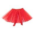 thumbnail image 1 of Gvdentm Blue Tulle Dress Girls with Hairbow or Birthday Sash Tulle Skirt for Girls Red,9-11 Yesrs, 1 of 3