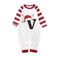 thumbnail image 1 of Gvdentm Christmas Family Pajamas Matching Sets Christmas Pajamas for Family Christmas Elf Pjs Holiday Xmas Jammies Set for Family Dad Mon Kids Baby, 1 of 4
