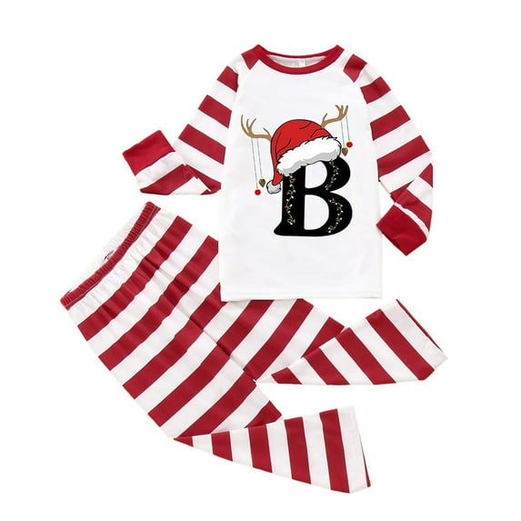 Gvdentm Christmas Family Pajamas Xmas Matching Family Pajama Christmas Tree Print Holiday Pjs Xmas Jammies Sleepwear Set for Family Dad Mon Kids Baby