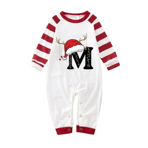 Gvdentm Christmas Family Pajamas Xmas Matching Family Pajama Holiday Pjs Xmas Jammies Sleepwear Set for Family Dad Mon Kids Baby