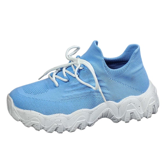 Gvdentm Cloud Shoes for Women Lightweight Shoes - Breathable Shoes Women Blue,7.5