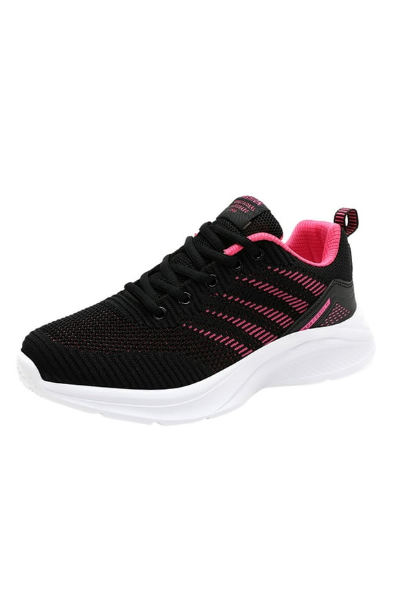 Cloud Tennis Shoes for Women Lightweight Shoes - Breathable Shoes Women Pink,8.5