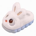 thumbnail image 1 of Gvdentm Cute Cartoon Slippers Fall Winter Children's Cotton Slippers for Boys Girls Little Kid Home Warmth Plush Slipper Shoes(White,9.5), 1 of 4