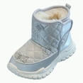 thumbnail image 1 of Gvdentm Dress Boots Girls Size 3 Boys & Girls Waterproof Winter Snow Boots for Little Kid/Big Kid(Grey,11.5), 1 of 6