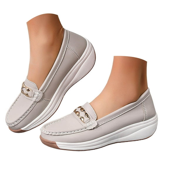 Gvdentm Dress Flats for Women Ballet Flat Shoes Pointed Toe Comfortable Casual Dressy Shoes,Work Flats Office Shoes Solid Flats Shoes Flat Shoes for Women Comfortable(Grey,9.5)