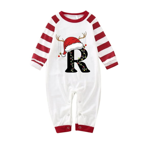 Gvdentm Family Christmas Pajamas Matching Pajamas for Family, Xmas PJs Sets Holiday Sleepwear for Family Dad Mon Kids Baby